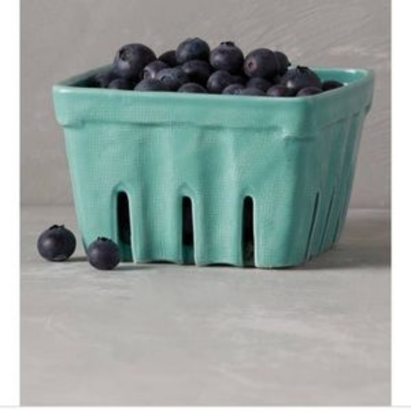 Anthropologie Kitchen Blue Farmers Market Berry Baskets Poshmark